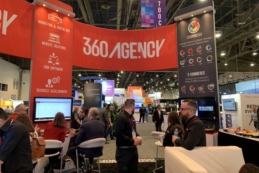NADA 2020 360.Agency Booth_red side